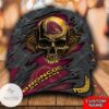 Personalized Nrl Brisbane Broncos 3D Skull Hat Cap