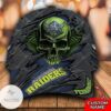 Personalized Nrl Canberra Raiders 3D Skull Hat Cap