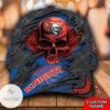 Personalized Nrl Newcastle Knights 3D Skull Hat Cap
