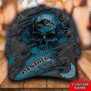 Personalized Nrl Penrith Panthers 3D Skull Custom Name Cap