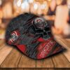 Personalized Ohio State Buckeyes Skull Custom Cap 4