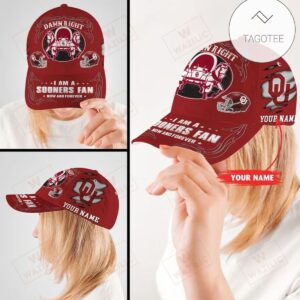 Personalized Oklahoma Sooners I Am A Fan Now And Forever Cap