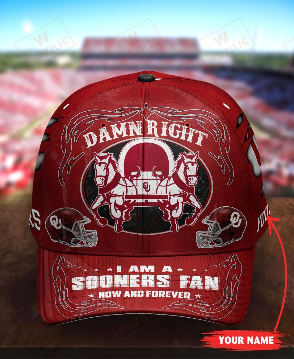 Personalized-Oklahoma-Sooners-I-Am-A-Fan-Now-And-Forever-Cap-Hat-1
