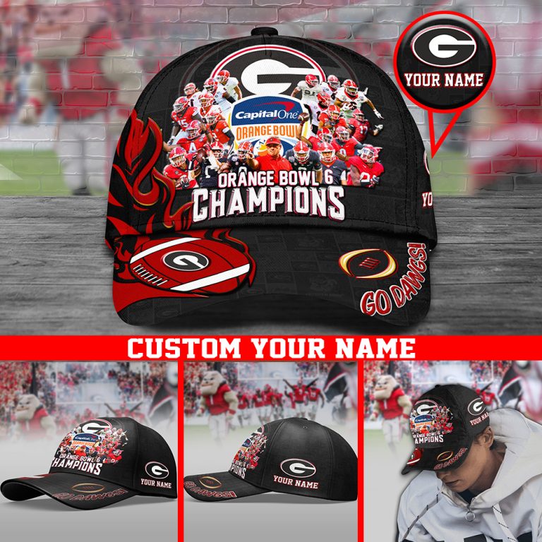 Personalized-Orange-Bowl-Champions-Georgia-Bull-Dogs-Cap-1