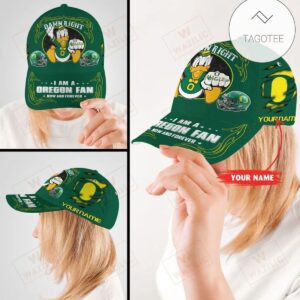 Personalized Oregon Ducks I Am A Fan Now And Forever Cap