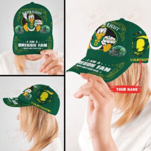 Personalized Oregon Ducks I Am A Fan Now And Forever Cap Hat