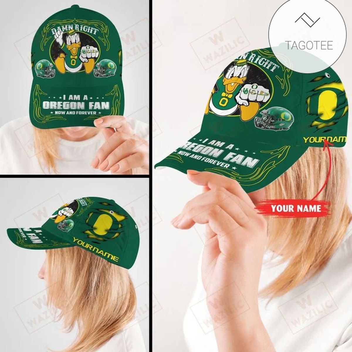 Personalized Oregon Ducks I Am A Fan Now And Forever Cap Personalized Oregon Ducks I Am A Fan Now And Forever Cap