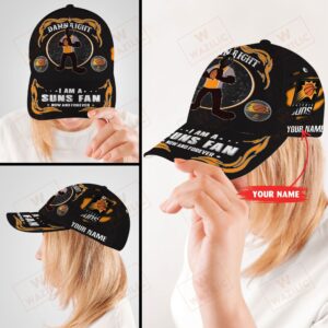 Personalized Phoenix Suns I Am A Fan Now And Forever Cap Hat
