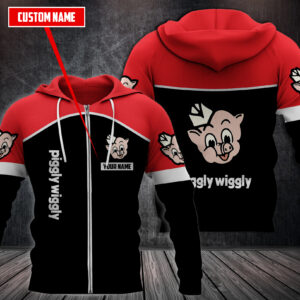 Personalized Piggly Wiggly 3D Fleece Hoodie Hoodie
