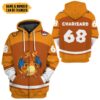 Personalized Pokemon Charizard Sport 3D Hoodie T Shirt Apparel