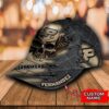 Personalized Purdue Boilermakers 3D Skull Cap Hat