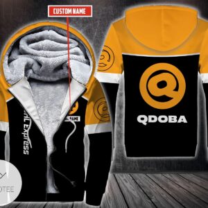Personalized Qdoba Fleece Hoodie
