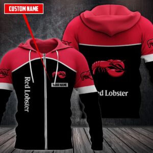 Personalized Red Lobster 3D Fleece Hoodie Hoodie