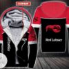 Personalized Red Lobster Fleece Hoodie