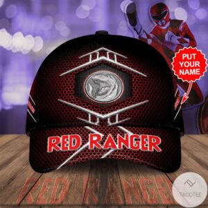 Personalized Red Ranger Cap