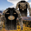 Personalized San Francisco 49Ers Nfl Hunting Camo Custom 3D Shirt Hoodie