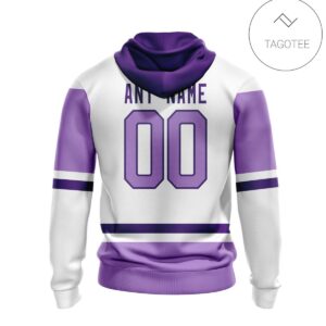 Personalized Seattle Kraken Fight Cancer Hoodie