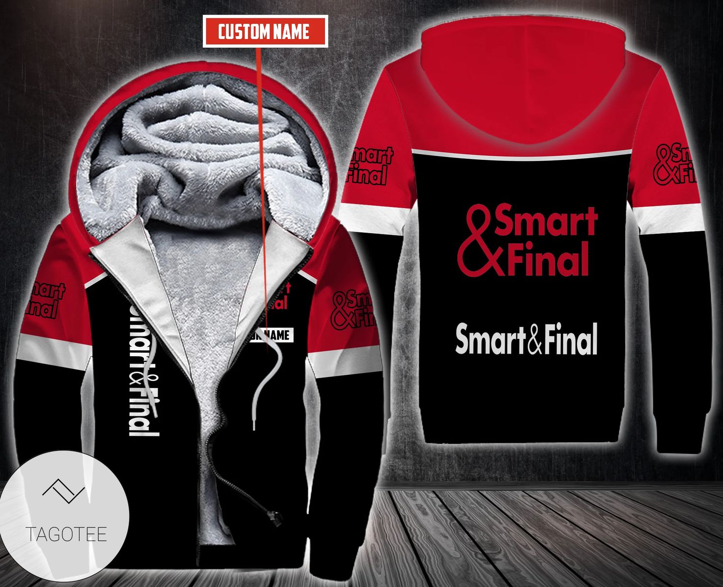 Personalized Smart Final Fleece Hoodie Personalized Smart Final Fleece Hoodie