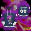 Personalized Sonic The Hedgehog Amy Rose Sport 3D Hoodie T Shirt Apparel