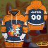 Personalized Sonic The Hedgehog Tails Sport 3D Hoodie T Shirt Apparel