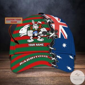 Personalized South Sydney Rabbitohs 3D Cap