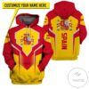 Personalized Spain Country Symbol Hoodie