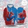 Personalized Spiderman 3D Overall Printed Hoodie