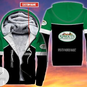 Personalized Sprouts Farmers Market Fleece Hoodie