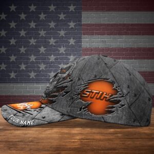 Personalized Stihl Skull Orange Custom Cap