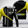 Personalized Subway 3D Hoodie Zip Hoodie