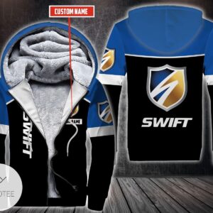Personalized Swift Transportation Fleece Hoodie 4