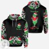 Personalized The Grinch Feeling Kinda Idgaf Ish Today Hoodie