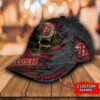 Personalized The Rapid City Rush 3D Skull Cap Hat
