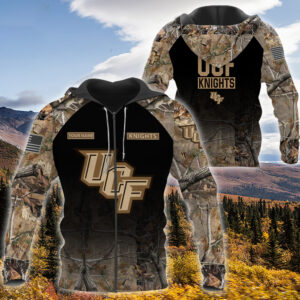 Personalized Ucf Knights Hunting Camo Custom 3D Shirt Hoodie