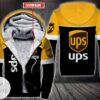 Personalized Ups Fleece Hoodie