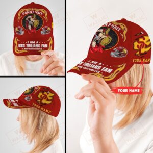 Personalized Usc Trojans I Am A Fan Now And Forever Cap Hat