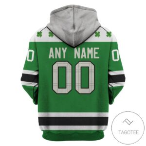 Personalized Vegas Golden Knights Ice Hockey Team Green Hoodie