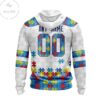 Personalized Washington Capitals Autism Awareness Hoodie