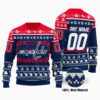 Personalized Washington Capitals Custom Ugly Christmas Sweater