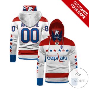 Personalized Washington Capitals Gaiter Mask Hoodie