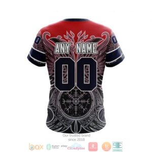 Personalized Washington Capitals Nhl Norse Viking Symbols Custom 3D Shirt Hoodie