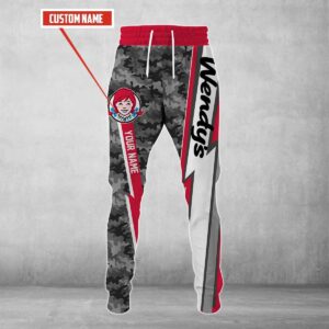 Personalized WendyS Camo Custom 3D Hoodie Sweatpant