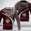 Personalized WendyS Red White Custom All Over Print 3D Hoodie