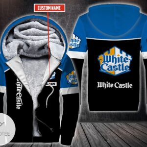 Personalized White Castle Fleece Hoodie