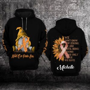 Personalized Witch Hold On Pain End Multiple Sclerosis Awareness Custom 3D Hoodie %E2%80%93 Limited Edition