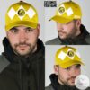 Personalized Yellow Mighty Morphin Power Rangers Cap
