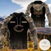 Personalized Your Name Hunting Camo Style Chicago Bears Full Print Hoodie