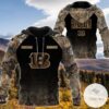 Personalized Your Name Hunting Camo Style Cincinnati Bengals Full Print Hoodie