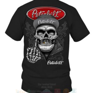 Peterbilt Skull Cap 2D Hoodie Shirt