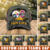 Pittsburgh Steelers And Custom Logo Sport Teams For Life Cap 4